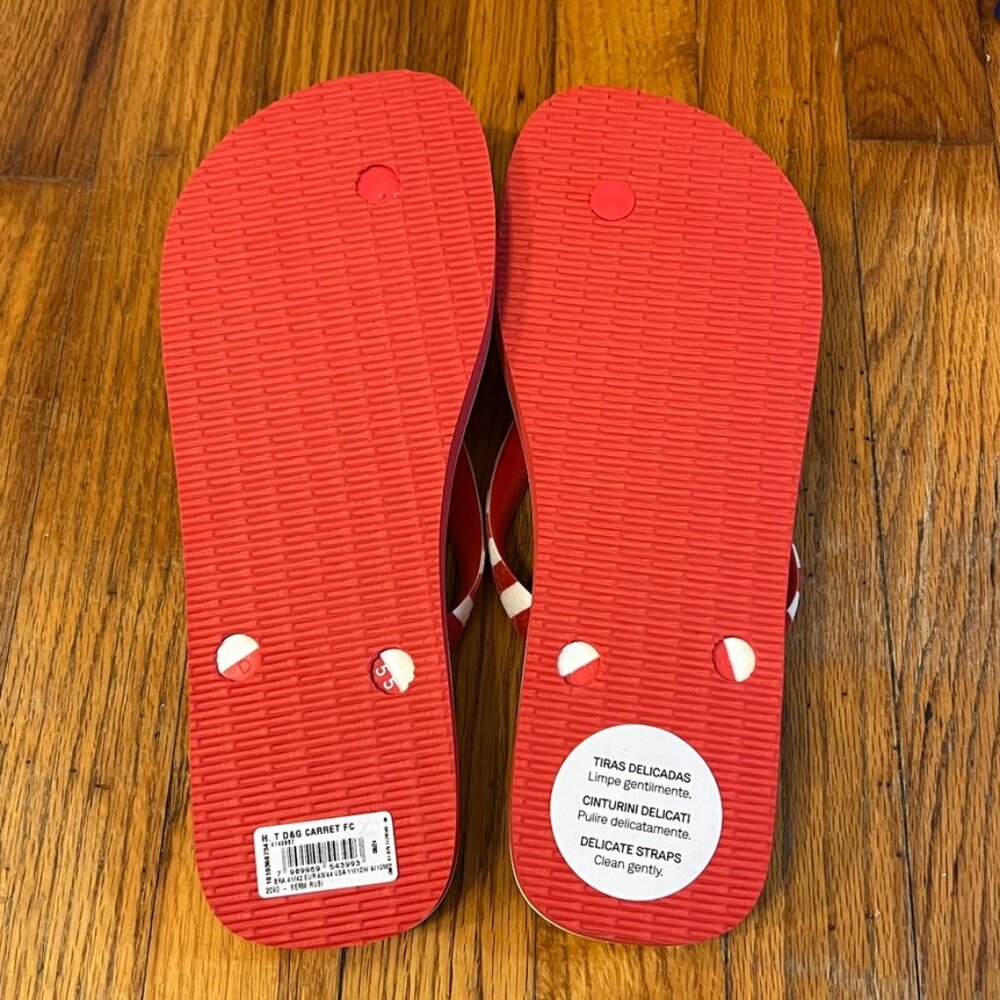 Dolce&Gabbana x Havaianas Carreto Siciliano Flip Flop Sandals US 11/12W - Picture 5 of 11